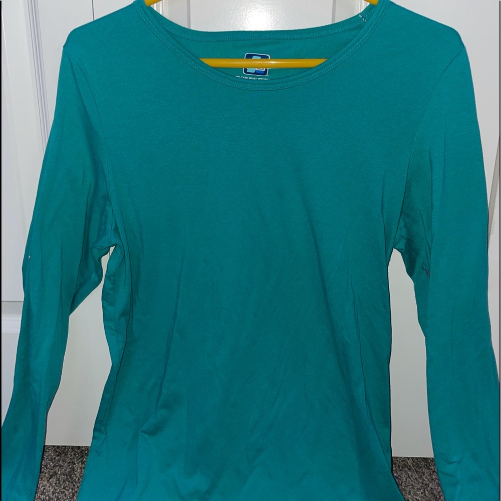 Teal long sleeve